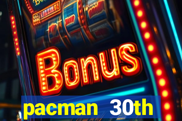 pacman 30th anniversary sonic